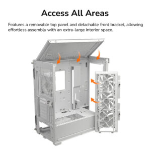 Компьютерный корпус Cougar Duoface Pro RGB (White) без Б/П — изображение 277