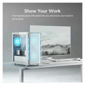 Компьютерный корпус Cougar Uniface Mini RGB (White) без Б/П — изображение 155