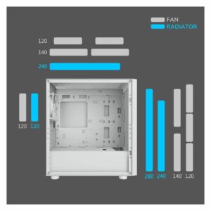 Компьютерный корпус Cougar Uniface Mini RGB (White) без Б/П — изображение 96
